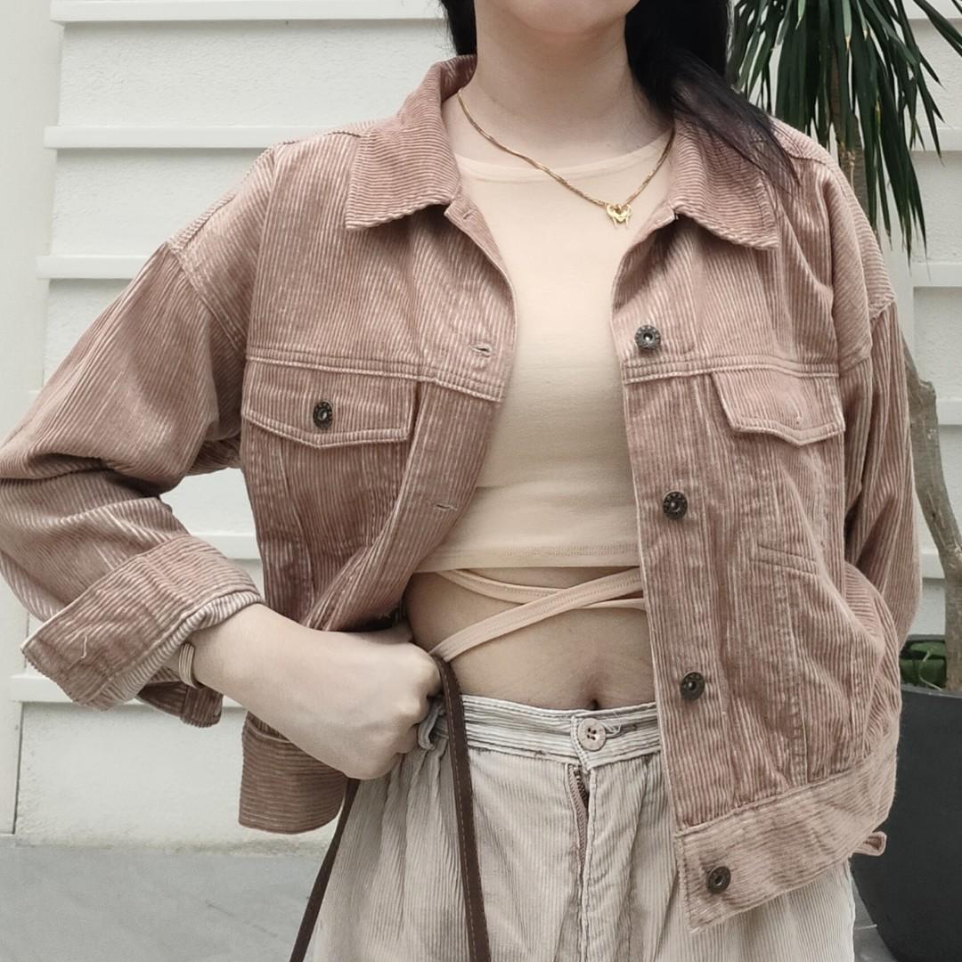 Corduroy Jacket, Women's Fashion, Coats 