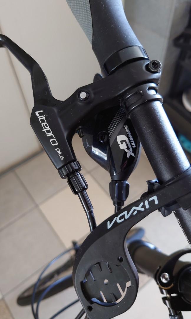 Crius Master D (Category: Bicycles) located in Singapore. Submitted by sw71969 (Listing ID 1162215833, Image 2). Description: Crius Master D for sale. High specs model, what you see is what you get. - 10speed SRAM GX - Ergon like grips - Hollowtech BB - upgraded 56T chainring - litepro aero wheelset - schwalbe One tires - Hooge ultrasmooth smooth pedals - disc brakes - around 10kg with all accessories shown. Spotless clean chain and gears as seen