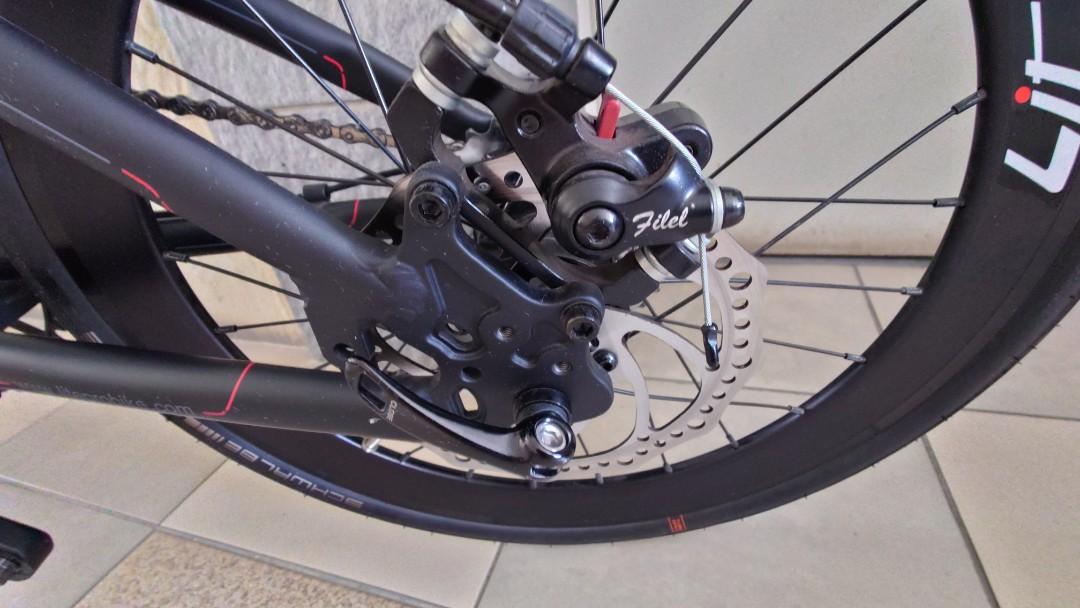 Crius Master D (Category: Bicycles) located in Singapore. Submitted by sw71969 (Listing ID 1162215833, Image 9). Description: Crius Master D for sale. High specs model, what you see is what you get. - 10speed SRAM GX - Ergon like grips - Hollowtech BB - upgraded 56T chainring - litepro aero wheelset - schwalbe One tires - Hooge ultrasmooth smooth pedals - disc brakes - around 10kg with all accessories shown. Spotless clean chain and gears as seen