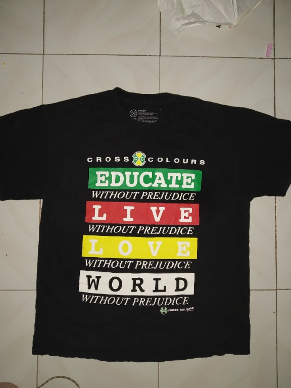 Cross Colours Hip Hop Shirt, Men's Fashion, Tops & Sets, Tshirts & Polo