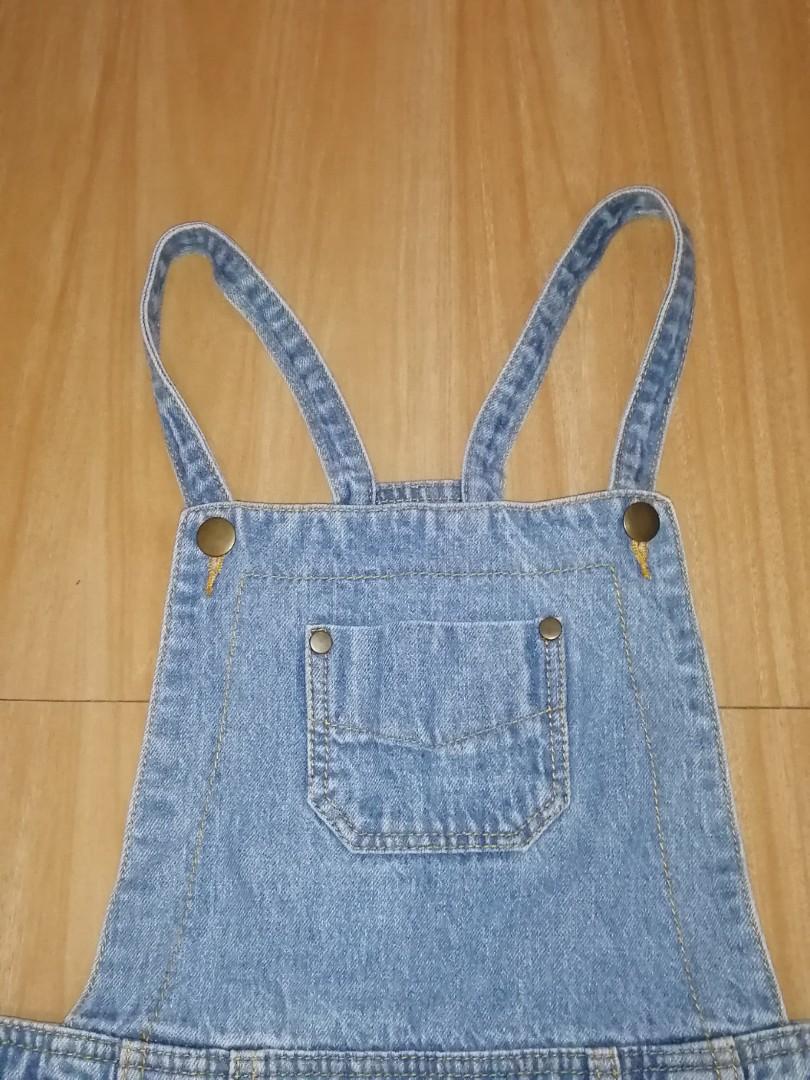 Cute Denim Skirt Romper Jumper, Women's 