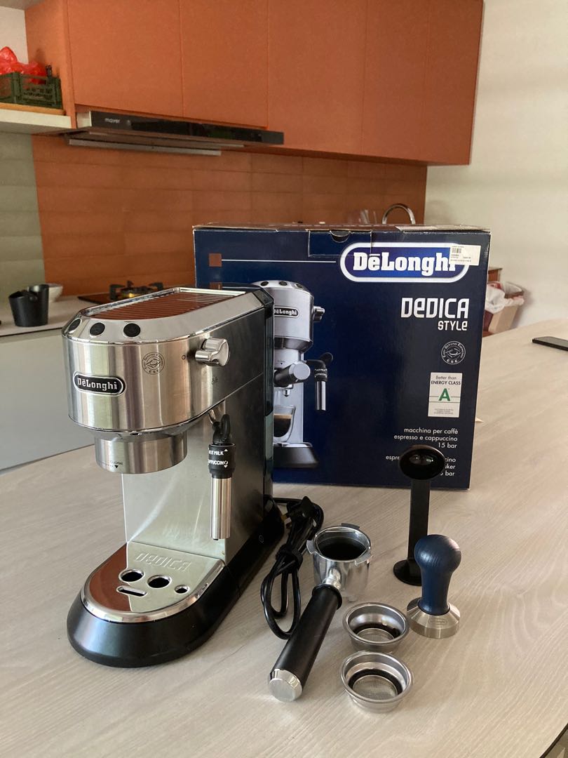 Delonghi Dedica Coffee Machine (full set with box), TV & Home