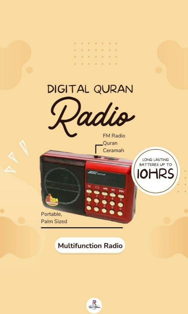 Digital Quran radio, Audio, Portable Music Players on Carousell