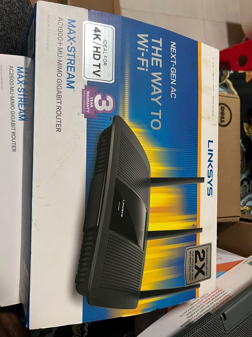 Em7500n Router EA7500 router complete set with original box, Computers & Tech, Office ...