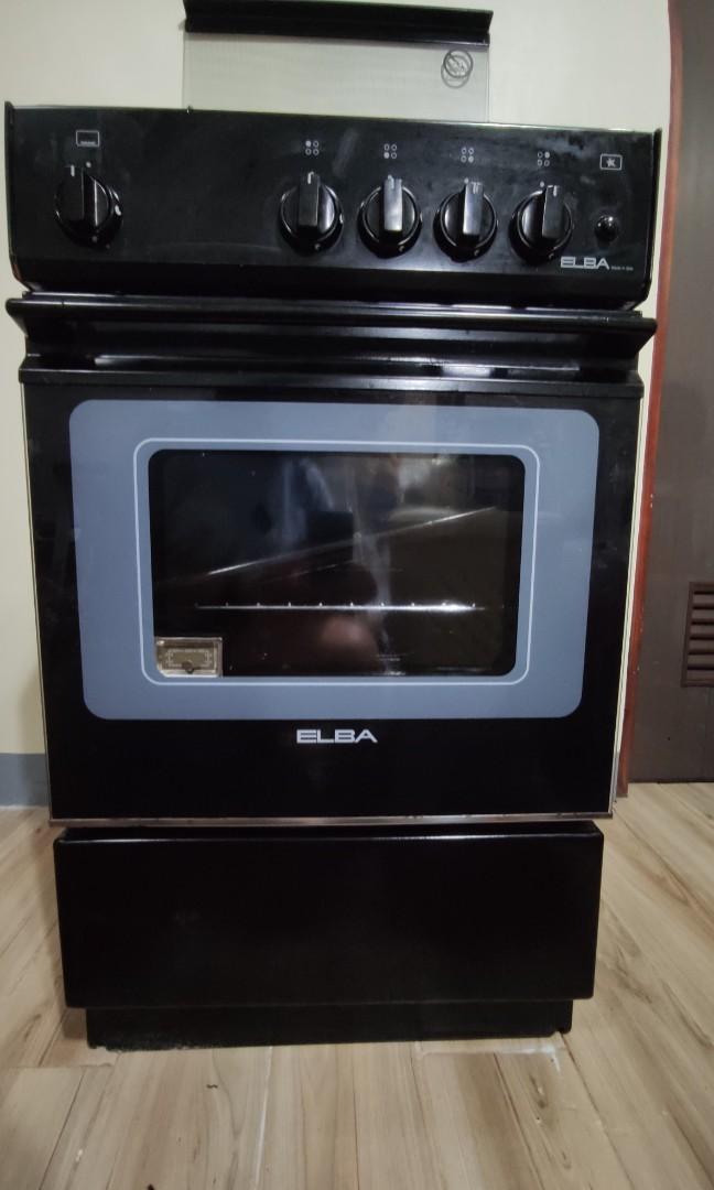 Elba Gas Range Oven 4 Burner for Baking, Furniture & Home Living