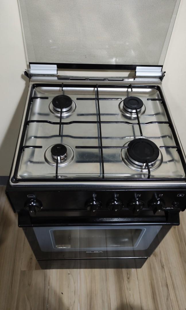 Elba Gas Range Oven 4 Burner for Baking, Furniture & Home Living