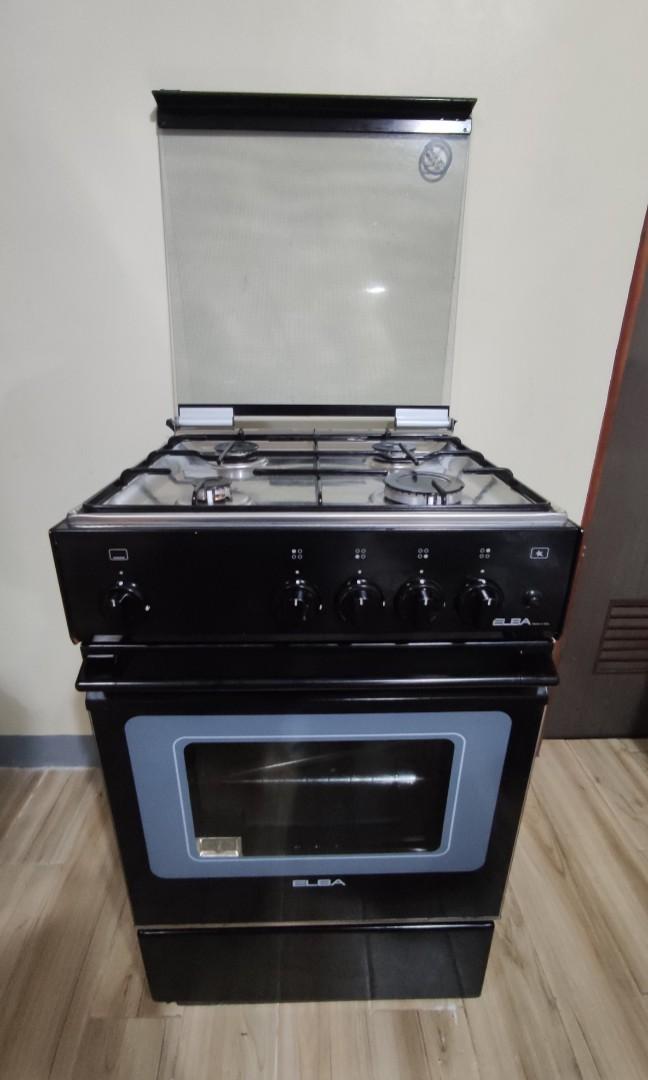 Elba Gas Range Oven 4 Burner for Baking, Furniture & Home Living