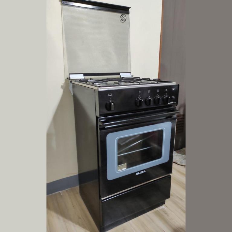 Elba Gas Range Oven 4 Burner for Baking, Furniture & Home Living