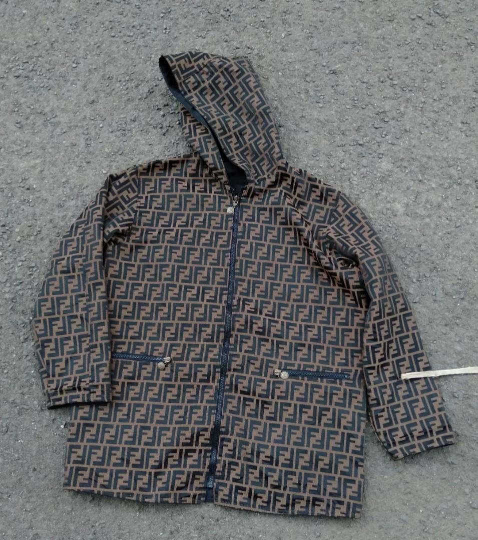 Fendi reversible outlet zucca jacket