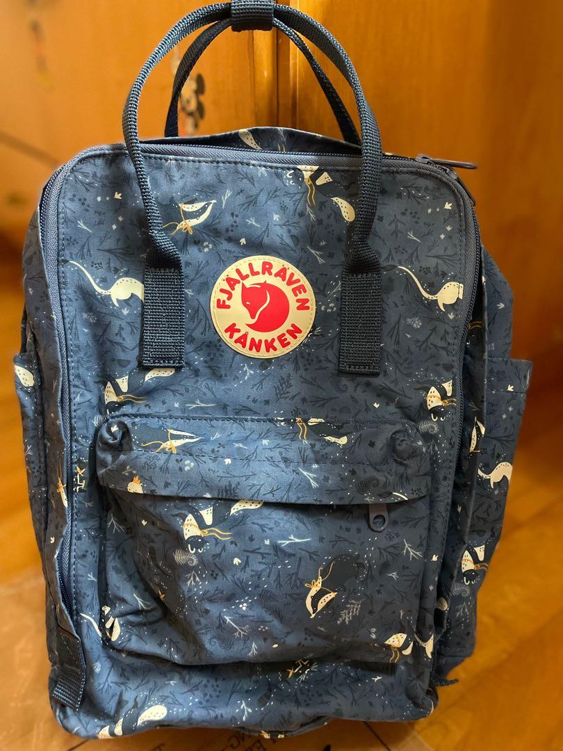 Kanken blue top fable
