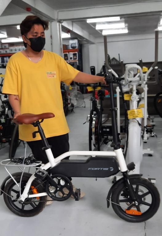 Fortis foldable electric hotsell bike
