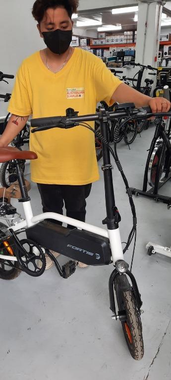 Fortis folding electric bike top