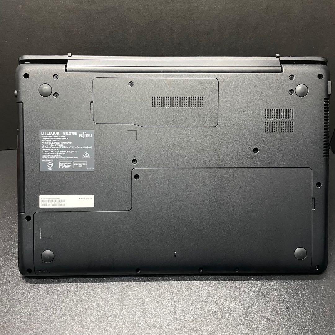 Fujitsu AH556 黑( Celeron / 8GB RAM / 256GB SSD / 15.6吋) 【DVD 