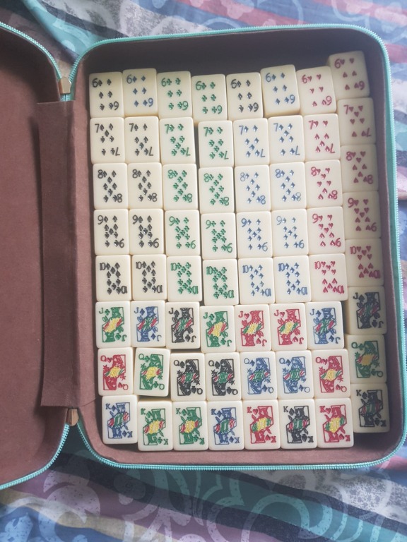 Gin Rummy Tiles, Hobbies & Toys, Toys & Games on Carousell