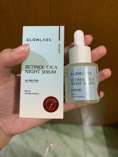 Glowlabs retinol cica night serum preloved