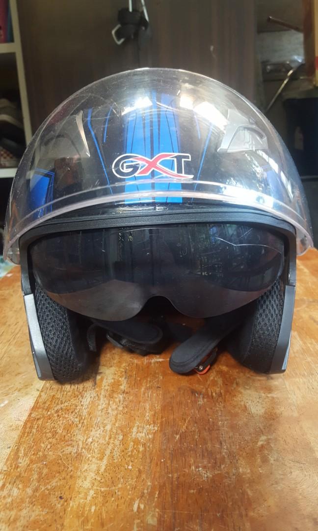 Gtx double viser helmet Auto Accessories on Carousell