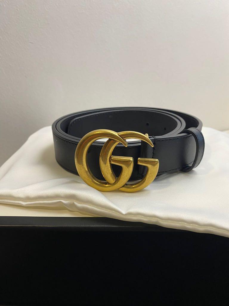 Mens gucci belt top used