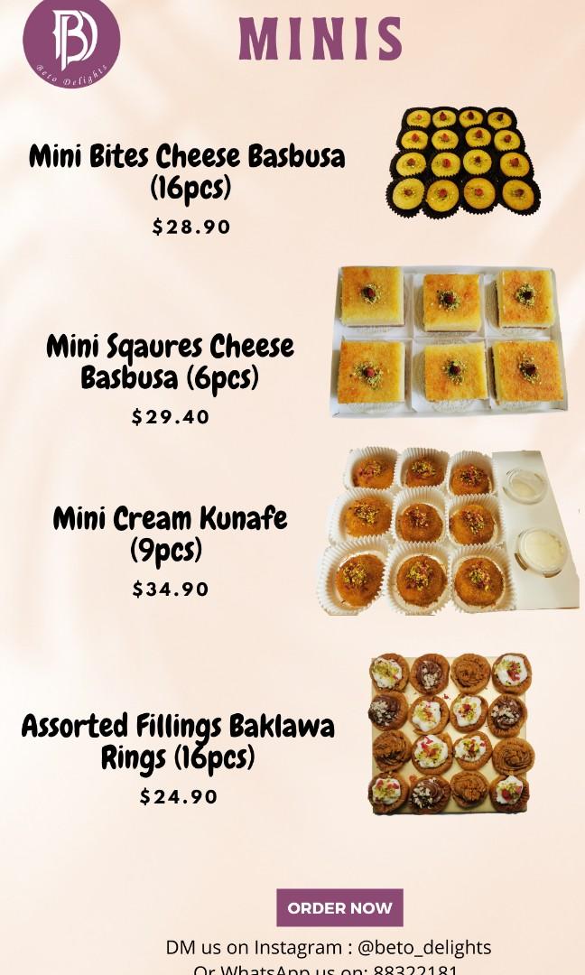 Halal Middle Eastern Cheese Basbusa - Made with Premium Healthier ...