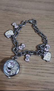Hello Kitty  Watch & Charm Bracelet
