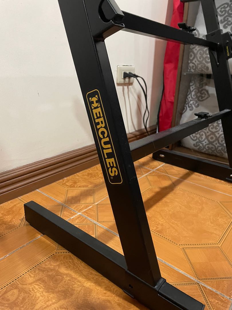 Hercules KS400B AutoLock ZStyle Keyboard Stand, Hobbies & Toys, Music