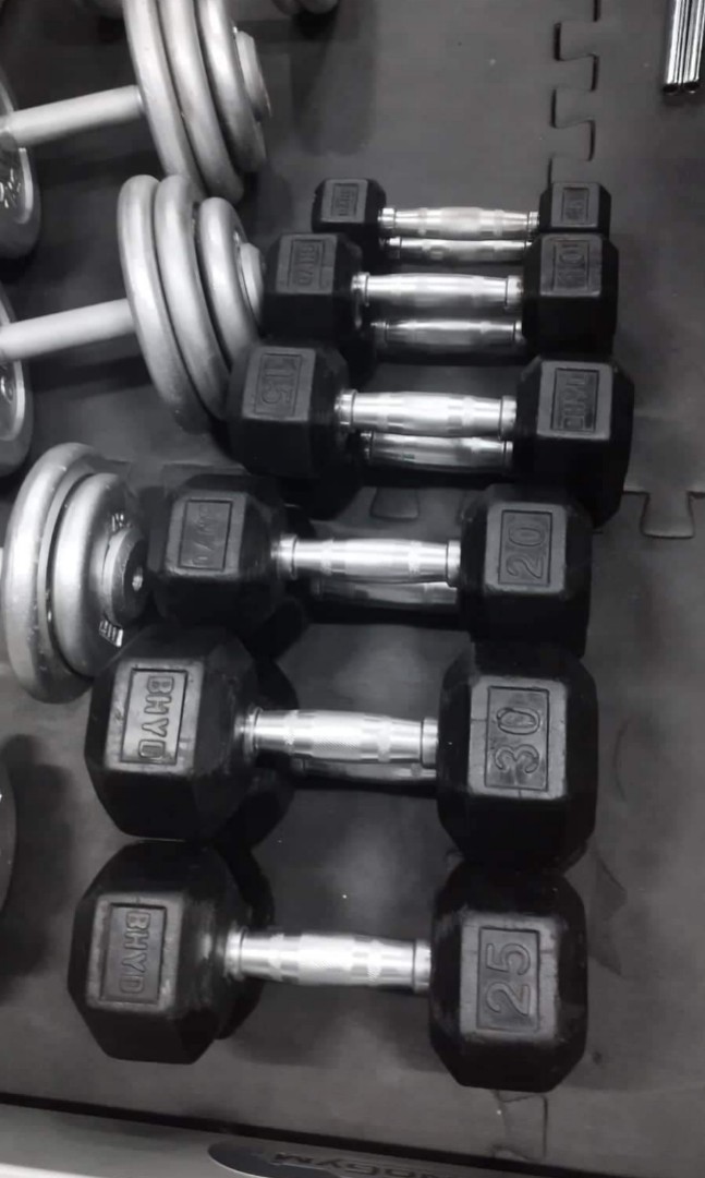 Chris discount sports dumbbell