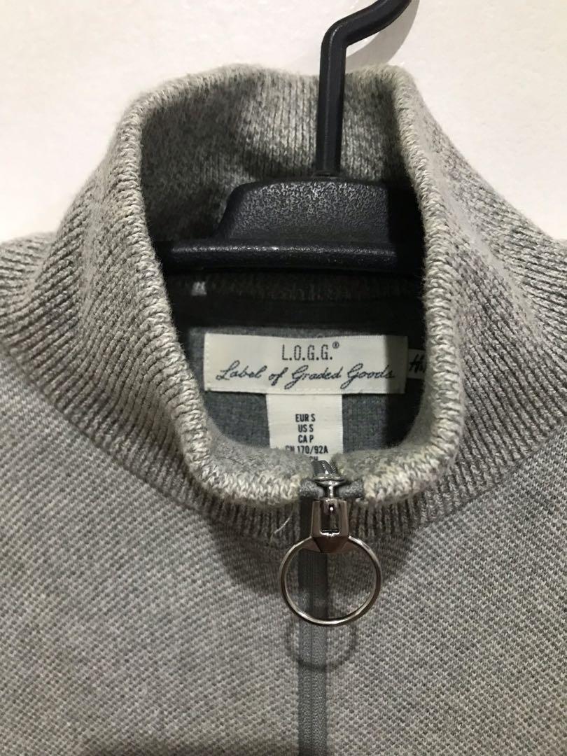 H&M LoGG track jacket (Category: Coats, Jackets and Outerwear) located in Cagayan de Oro. Submitted by basicprojects (Listing ID 1162290672, Image 3). Description: Shoulder 16in Pit to pit 19in Length 27in Sleeve 25in Selling low still in good condition .