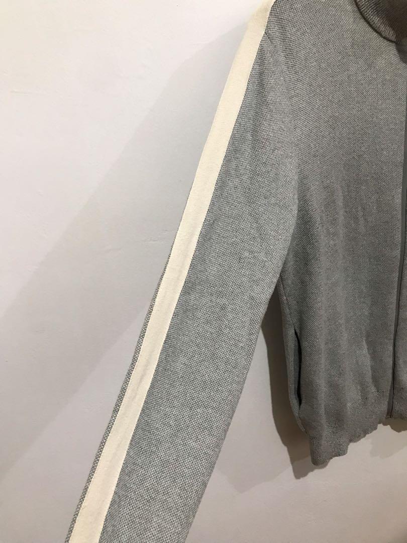 H&M LoGG track jacket (Category: Coats, Jackets and Outerwear) located in Cagayan de Oro. Submitted by basicprojects (Listing ID 1162290672, Image 2). Description: Shoulder 16in Pit to pit 19in Length 27in Sleeve 25in Selling low still in good condition .