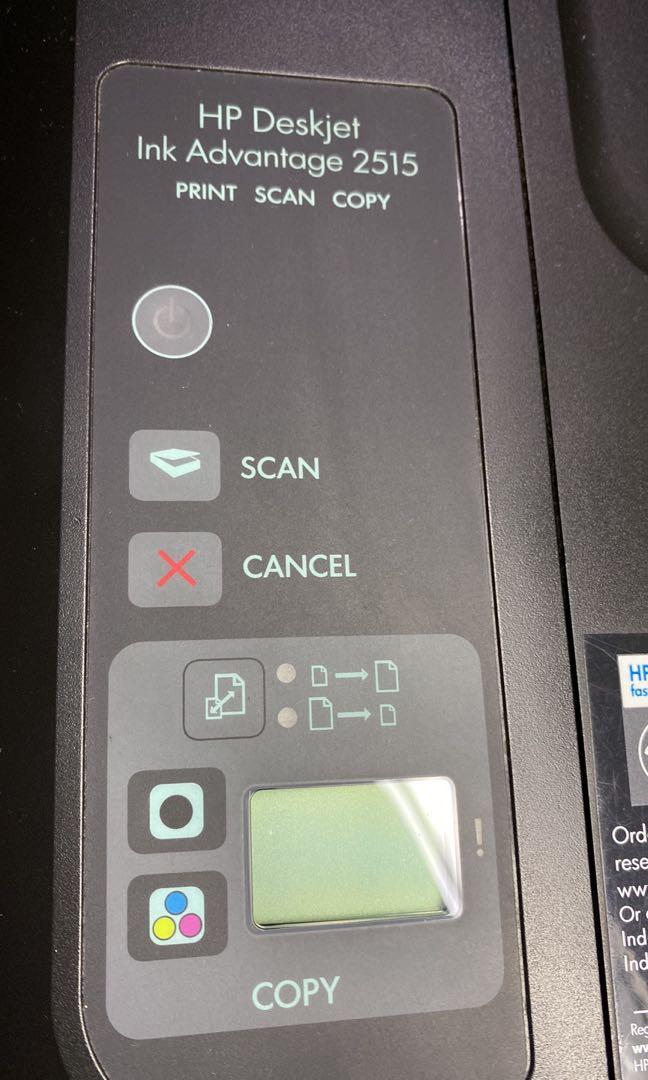 Hp Deskjet Ink Advantage 2515 Print Scan Copy Computers And Tech Printers Scanners And Copiers 4537