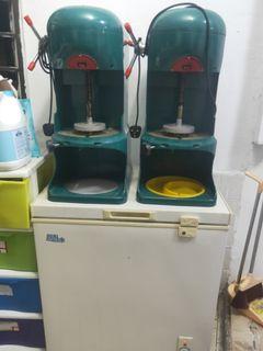 Ice Kacang machine & Freezer