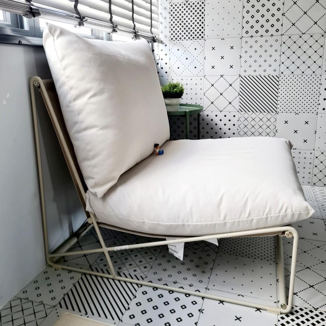 Ikea Havsten Outdoor Lounge Chair, Furniture & Home Living, Furniture