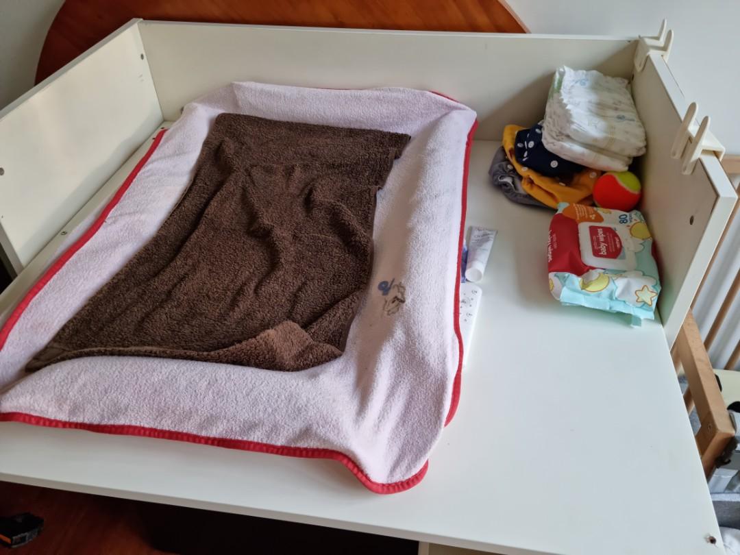 Ikea nappy changing table, Babies & Kids, Baby Nursery & Kids Furniture