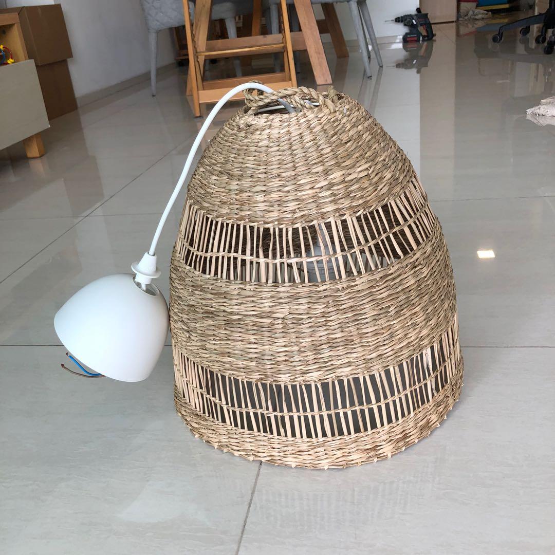 Lamp shade nymo ikea, Furniture & Home Living, Lighting & Fans