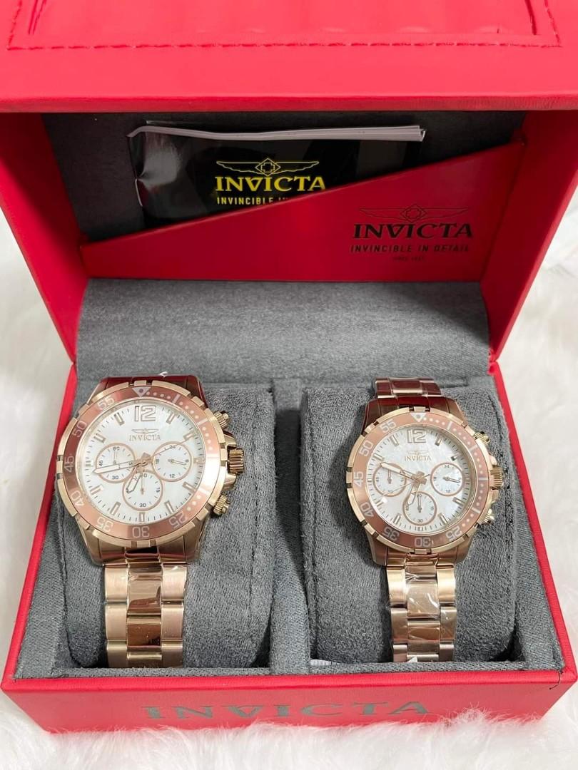 Invicta his best sale and hers set
