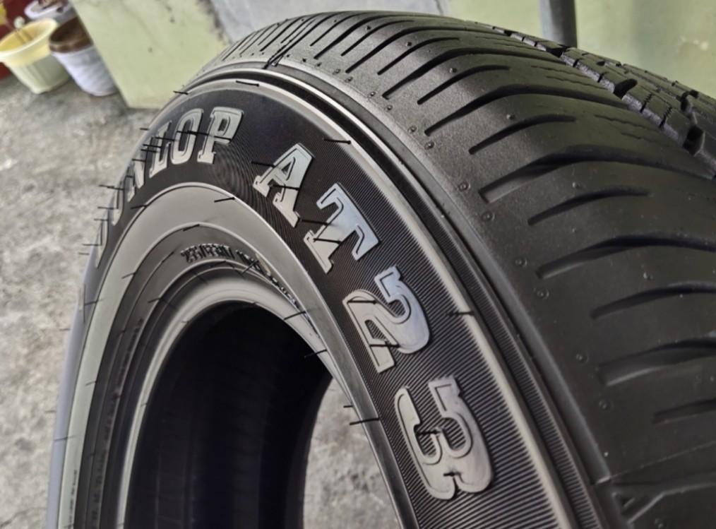 isuzu-mux-tires-255-65-17-dunlop-at23-dot3221-thailand-95-thick-fit