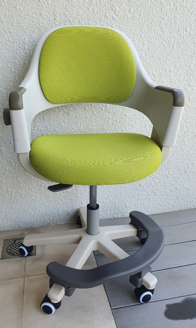Korean SIDIZ Ringo kids desk chair (green), Furniture & Home Living