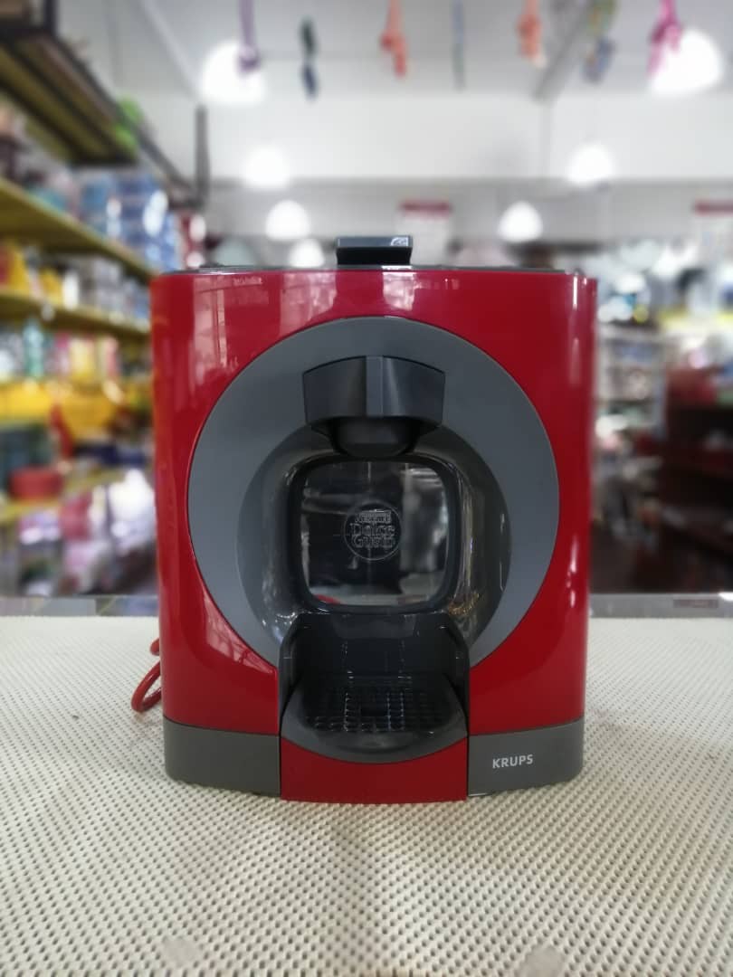 Nescafe Dolce Gusto Oblo Manual Coffee Machine By Krups Red Reviewmotors.co