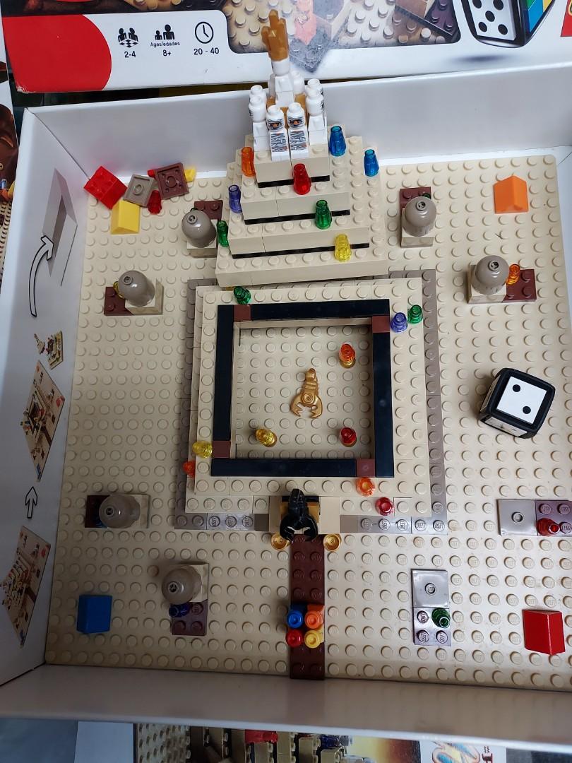 LEGO 3856 Ninjago Buildable Board Game Lego 3843 Ramses Pyramid