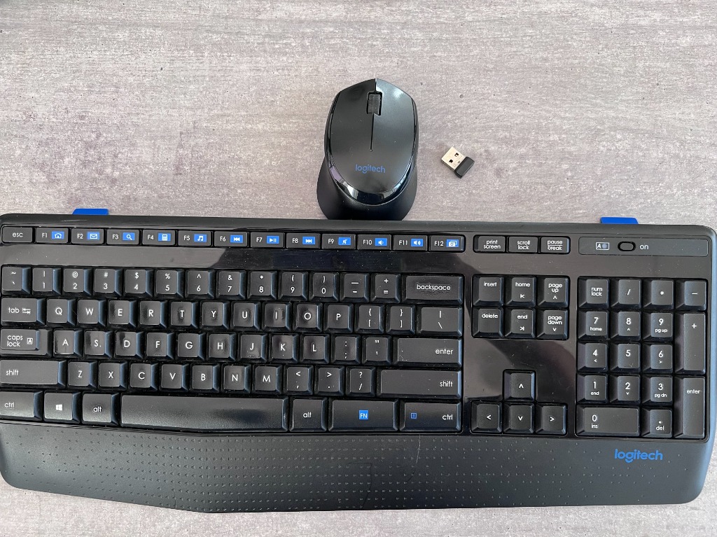 Logitech K345 Wireless Keyboard and Mouse Combo, Computers & Tech