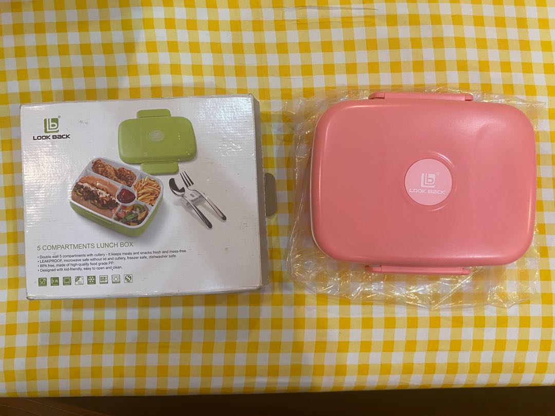 Happy Dragon Look Back Bento Lunchbox (Pink) - New, Furniture ...