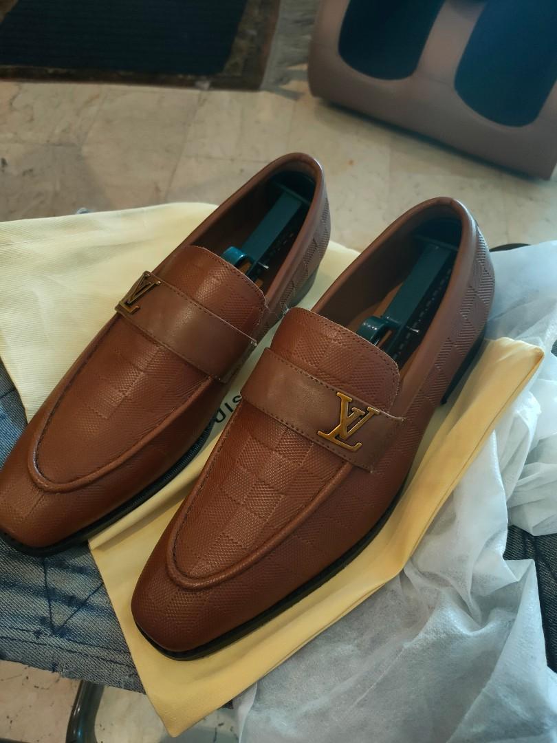 brown louis vuitton formal shoes price