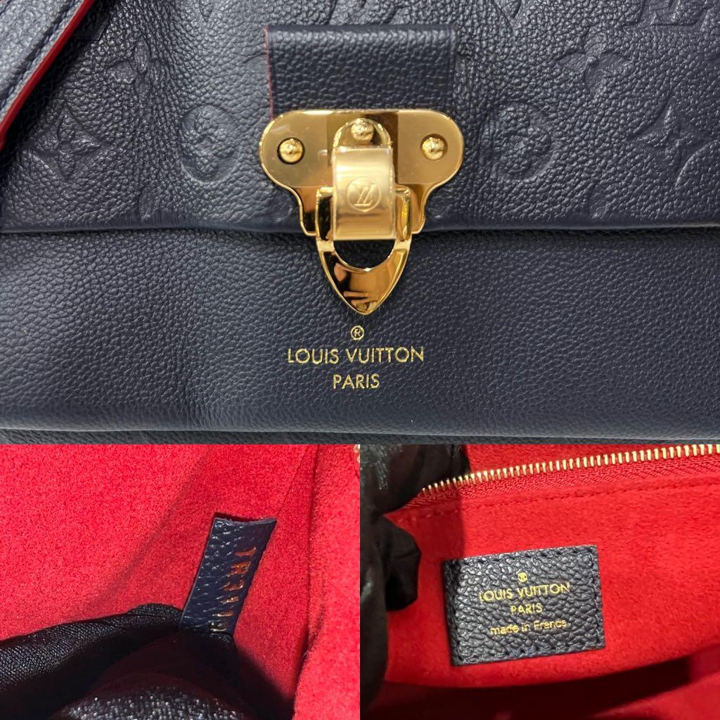 Louis Vuitton Vavin PM Monogram Empriente Marine Rouge Ghw