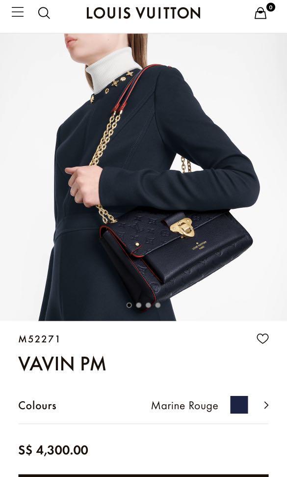Louis Vuitton Monogram Empreinte Vavin PM w/ Receipt – Oliver Jewellery