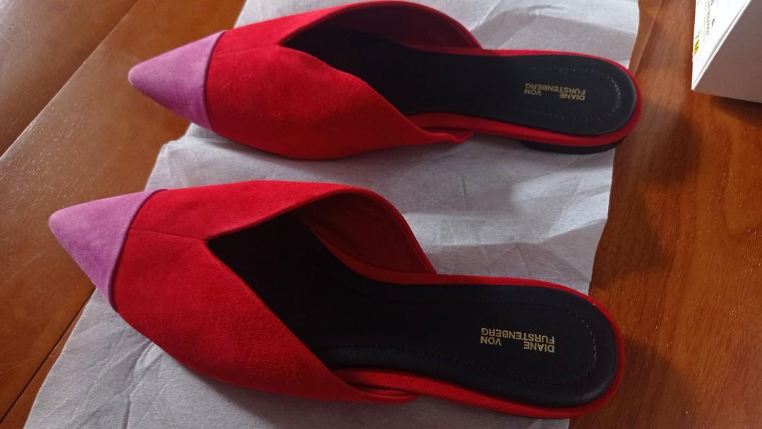 Love Mule FCHSIA Women s Fashion Footwear Flats Sandals on Carousell