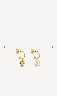 LV loop earrings