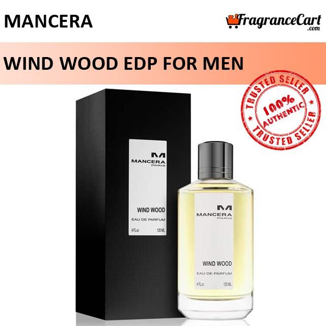 Mancera Wind Wood EDP for Men (120ml) Eau de Parfum [Brand New 100
