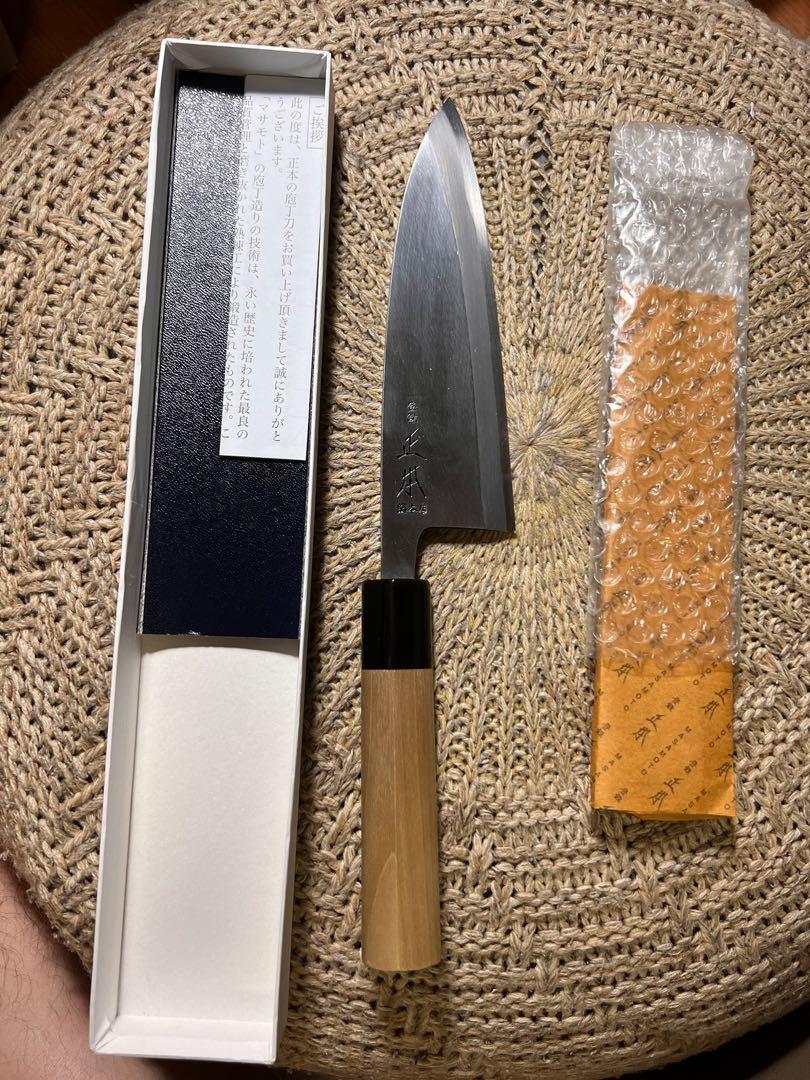 Masamoto Japanese knife Deba, Furniture & Home Living, Kitchenware