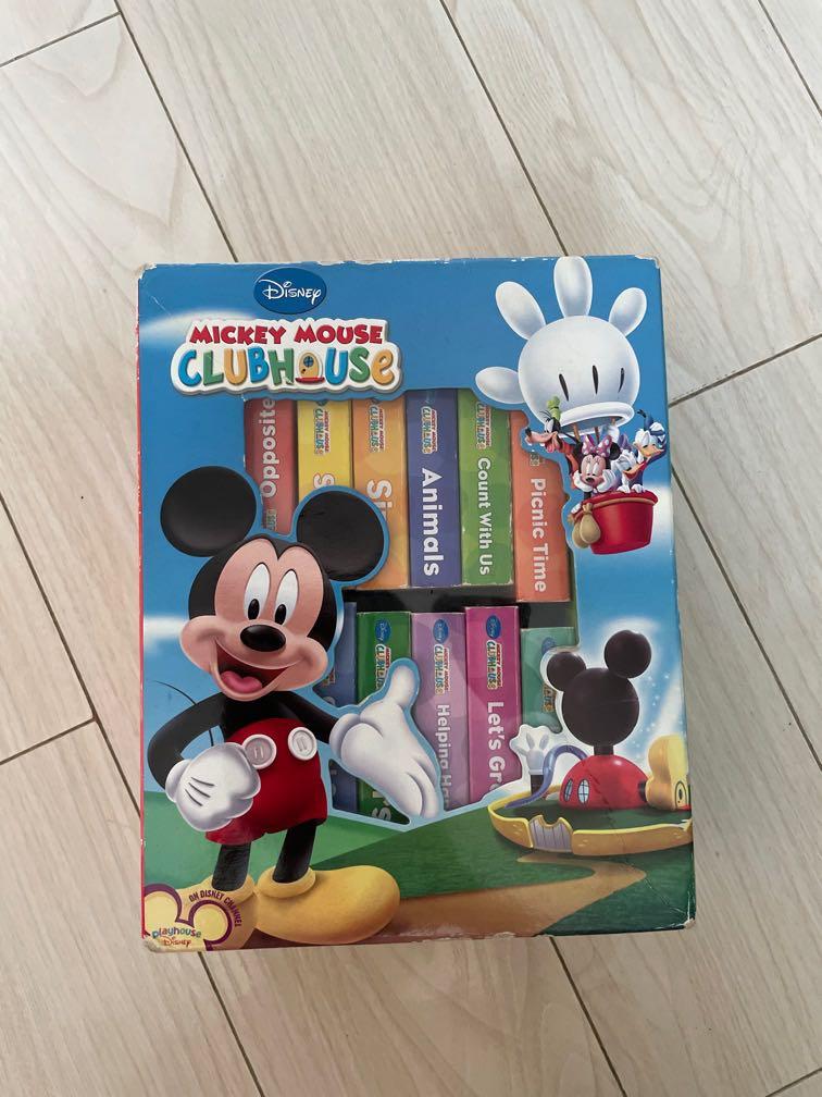 Mickey Mouse club house books, 興趣及遊戲, 書本& 文具, 小朋友書