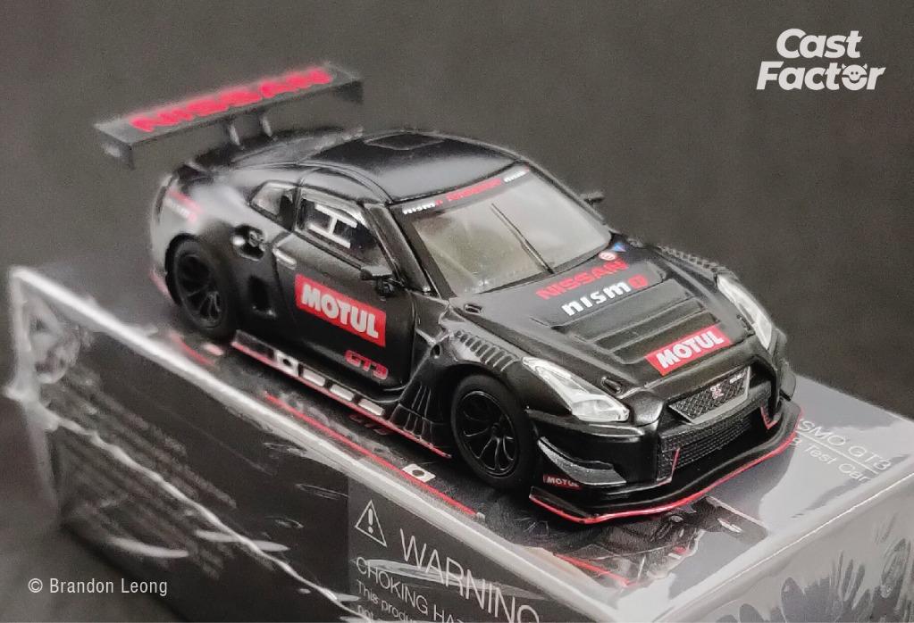 Mini GT #336 Nissan GT-R NISMO GT3 2018 Test Car, Hobbies & Toys