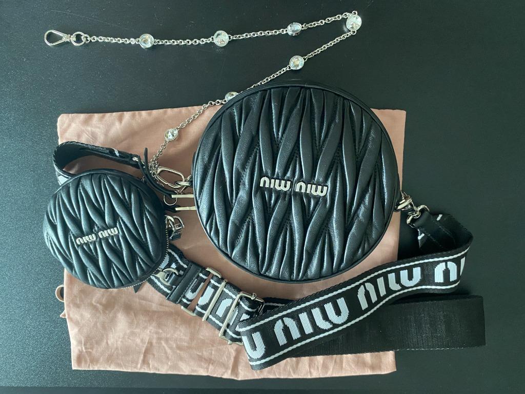 Miu miu bandoliera best sale matelasse