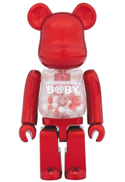MY FIRST BE@RBRICK B@BY SJ50 100％ Bearbrick My First Baby Red